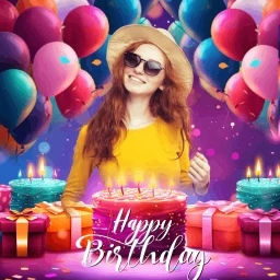 Happy Birthday Photo Frame 图标